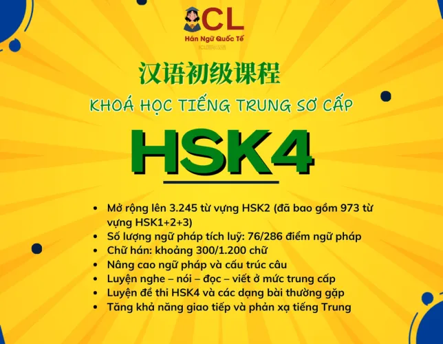 Khóa học HSK4